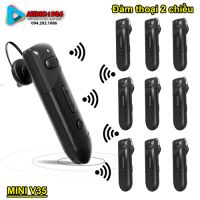 Bộ đàm đeo tai nghe không dây Audio Mini V35 đàm thoại 2 chiều